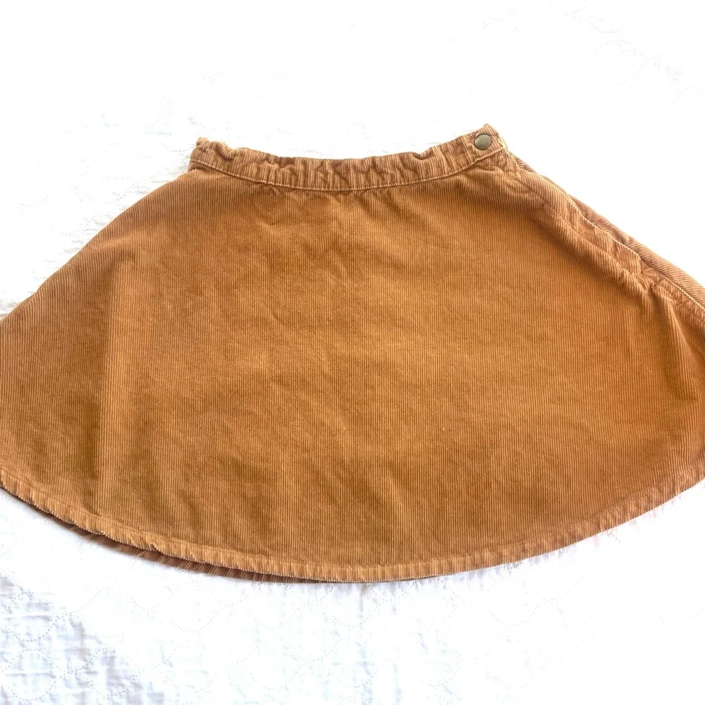 American Apparel Tan Mini Skirt‎